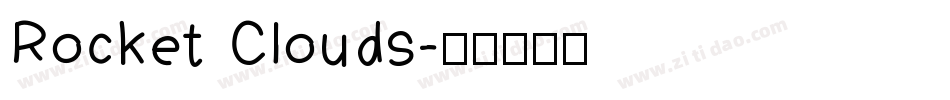 Rocket Clouds字体转换